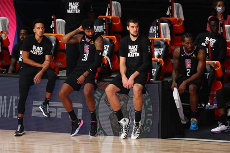 la clippers game|Clippers eliminated from playoffs in Game 7 rout by the Nuggets.